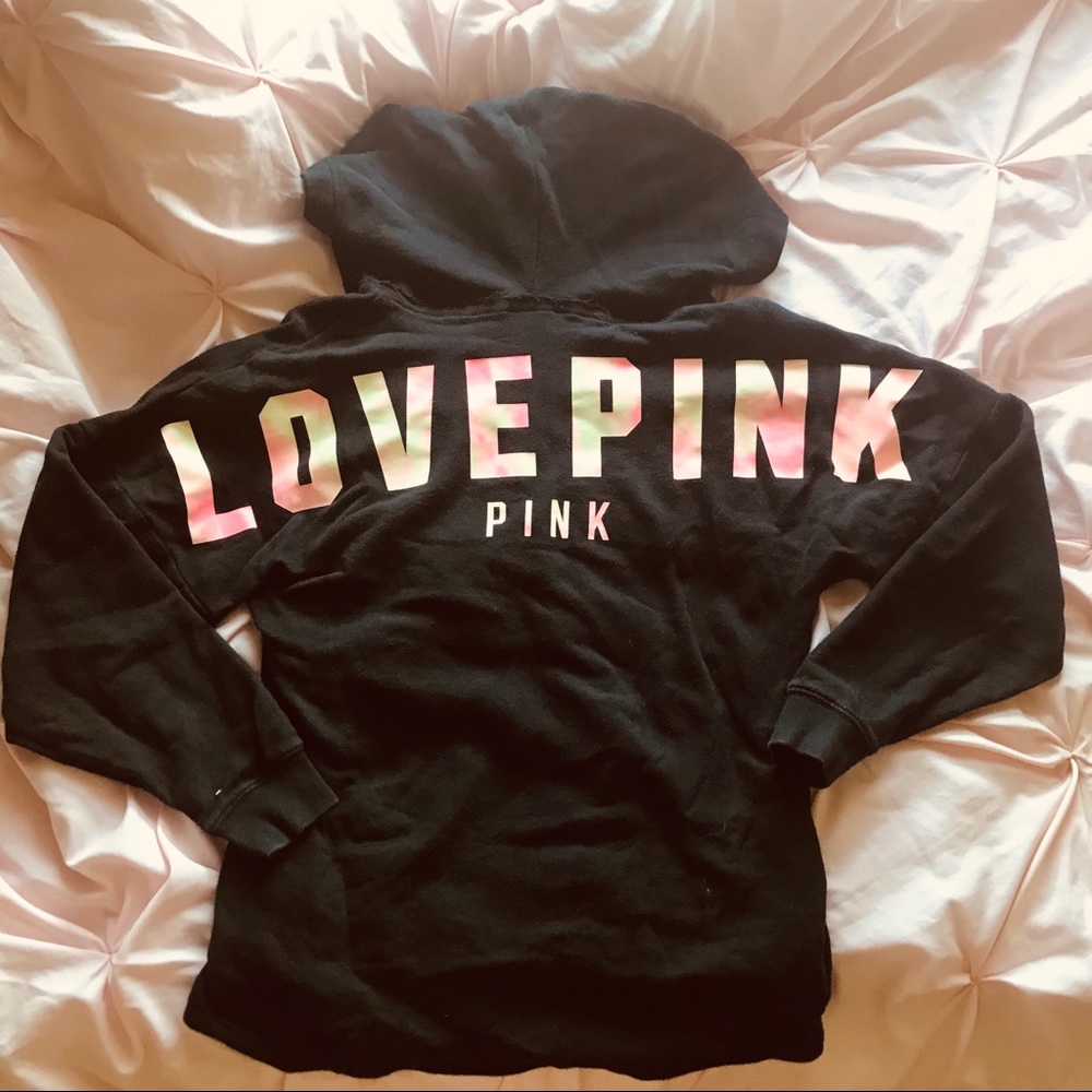 Victoria’s Secret pink sweatshirt